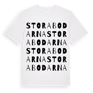 Stora Bodarna ordlek t-shirt – ekologisk bomull t-shirt från Pinshirt