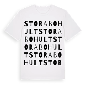 Stora Bohult ordlek t-shirt – ekologisk bomull t-shirt från Pinshirt