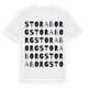 Stora Borg ordlek t-shirt