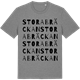 Mid Heather Gray t-shirt med Stora Bräckan ordlek t-shirt