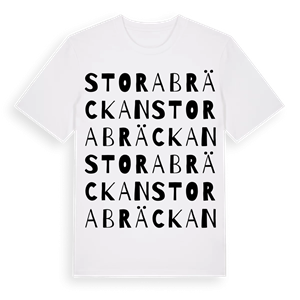 Stora Bräckan ordlek t-shirt – ekologisk bomull t-shirt från Pinshirt