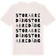 Vintage White t-shirt med Stora Bredäng ordlek t-shirt