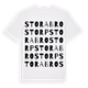 Stora Brostorp ordlek t-shirt