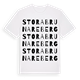Stora Brunareberg ordlek t-shirt