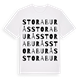 Stora Burås ordlek t-shirt