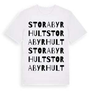 Stora Byrhult ordlek t-shirt – ekologisk bomull t-shirt från Pinshirt