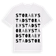 Stora Bystad ordlek t-shirt