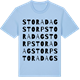 Blue Soul t-shirt med Stora Dagstorp ordlek t-shirt