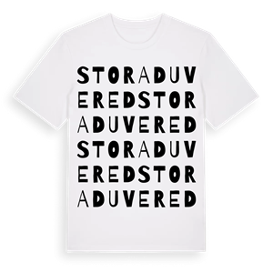 Stora Duvered ordlek t-shirt – ekologisk bomull t-shirt från Pinshirt