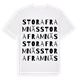 Stora Framnäs ordlek t-shirt