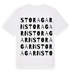 Stora Garn ordlek t-shirt – ekologisk bomull t-shirt från Pinshirt