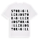 Stora Gillerud ordlek t-shirt