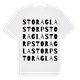 Stora Glastorp ordlek t-shirt