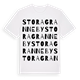 Stora Granneby ordlek t-shirt