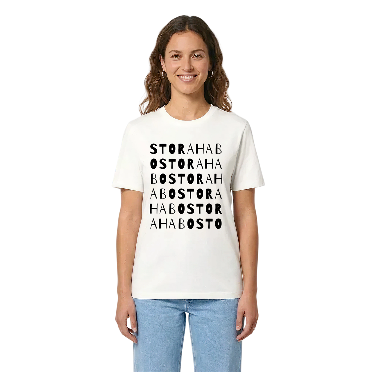 Stora Habo ordlek t-shirt i miljö