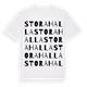 Stora Halla ordlek t-shirt