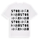 Stora Härmanö ordlek t-shirt