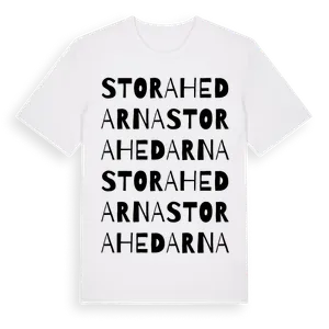 Stora Hedarna ordlek t-shirt – ekologisk bomull t-shirt från Pinshirt