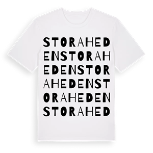 Stora Heden ordlek t-shirt – ekologisk bomull t-shirt från Pinshirt