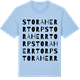 Blue Soul t-shirt med Stora Herrtorp ordlek t-shirt