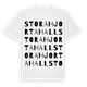 Stora Hjortahall ordlek t-shirt