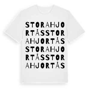 Stora Hjortås ordlek t-shirt – ekologisk bomull t-shirt från Pinshirt