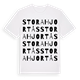 Stora Hjortås ordlek t-shirt