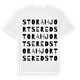 Stora Hjortsered ordlek t-shirt