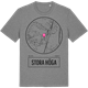 Mid Heather Gray t-shirt med Stora Höga t-shirt