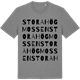 Mid Heather Gray t-shirt med Stora Högmossen ordlek t-shirt
