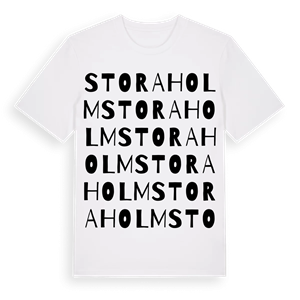 Stora Holm ordlek t-shirt – ekologisk bomull t-shirt från Pinshirt