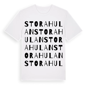 Stora Hulan ordlek t-shirt – ekologisk bomull t-shirt från Pinshirt
