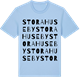 Blue Soul t-shirt med Stora Huseby ordlek t-shirt