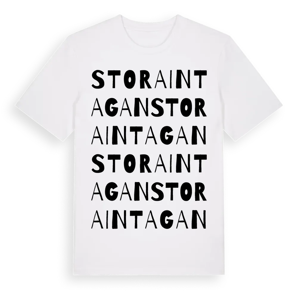 Stora Intagan ordlek t-shirt i miljö