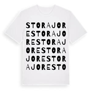 Stora Jore ordlek t-shirt – ekologisk bomull t-shirt från Pinshirt