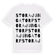 Stora Jungatorp ordlek t-shirt