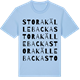 Blue Soul t-shirt med Stora Källebacka ordlek t-shirt