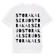 Stora Kalserud ordlek t-shirt