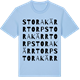 Blue Soul t-shirt med Stora Kärrtorp ordlek t-shirt