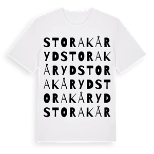 Stora Kåryd ordlek t-shirt – ekologisk bomull t-shirt från Pinshirt