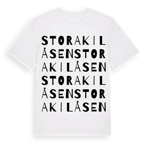 Stora Kilåsen ordlek t-shirt – ekologisk bomull t-shirt från Pinshirt
