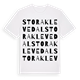 Stora Klevedal ordlek t-shirt