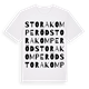 Stora Komperöd ordlek t-shirt