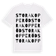 Stora Kopperöd ordlek t-shirt