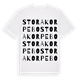 Stora Korpebo ordlek t-shirt