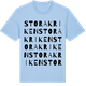 Blue Soul t-shirt med Stora Kriken ordlek t-shirt