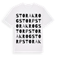 Stora Krogstorp ordlek t-shirt