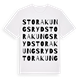 Stora Kungsryd ordlek t-shirt