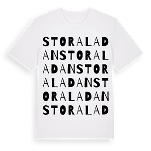 Stora Ladan ordlek t-shirt – ekologisk bomull t-shirt från Pinshirt