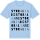Blue Soul t-shirt med Stora Liane ordlek t-shirt